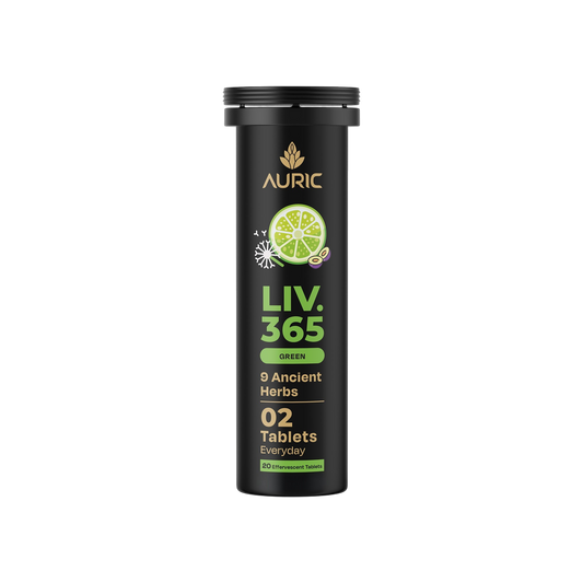 Auric Liv365 Tablets | Lemon Flavour