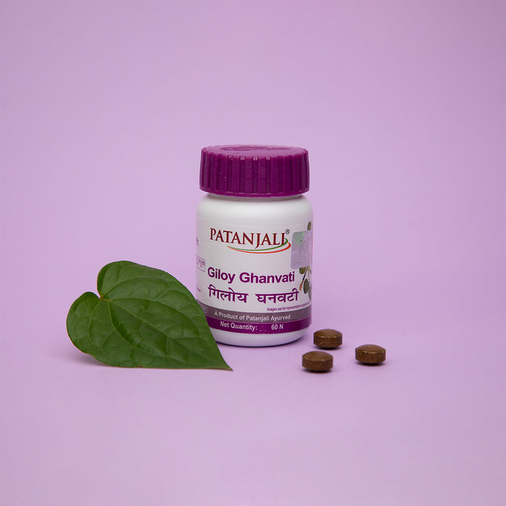 Patanjali Giloy Ghanvati Tablets 40 gm