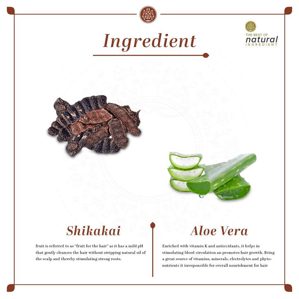 Khadi Natural Shikakai Herbal Hair Cleanser - Grab2buy