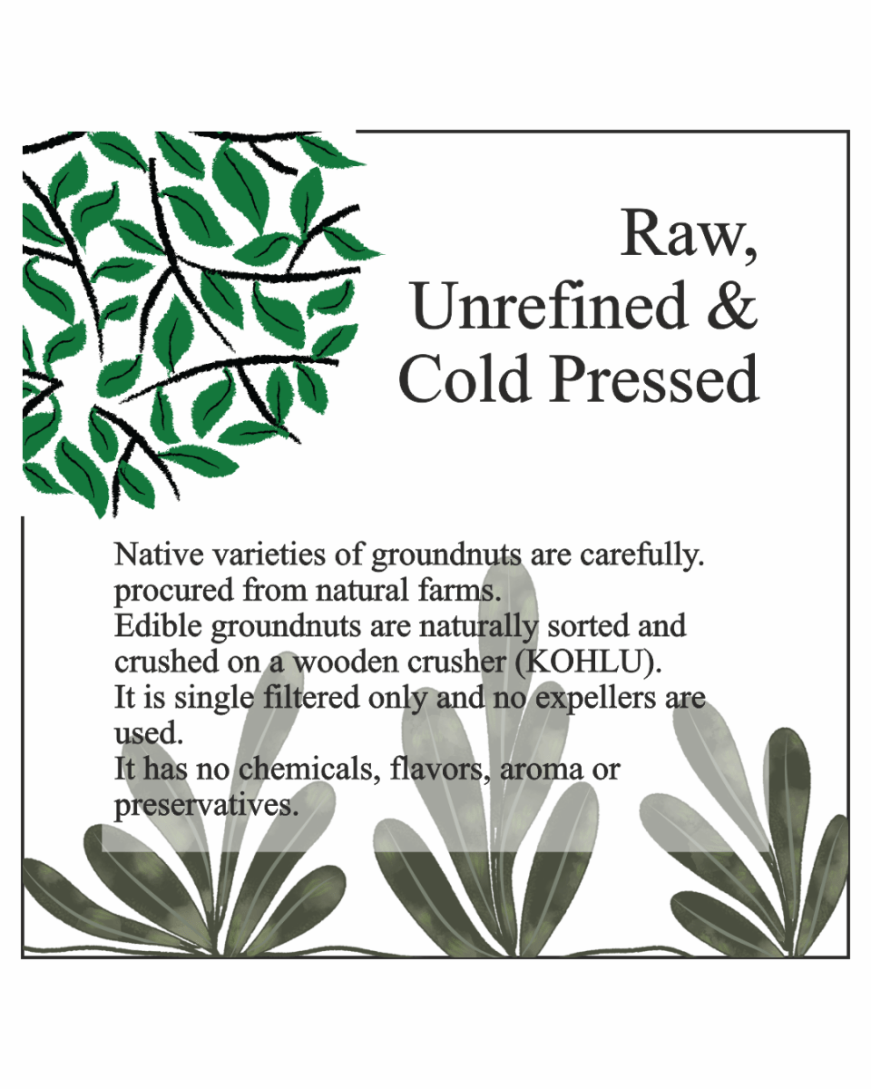 Asavi Cold Pressed Groundnut Oil - Grab2buy