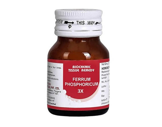 Bakson's Homeopathy Ferrum Phosphoricum Biochemic Tablets Grab2Buy Bakson's Grab2Buy