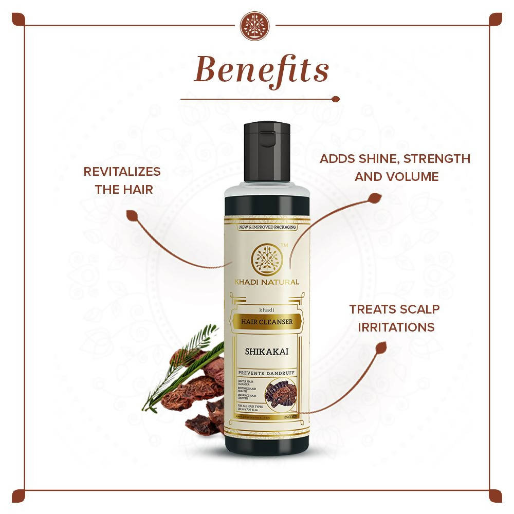 Khadi Natural Shikakai Herbal Hair Cleanser - Grab2buy