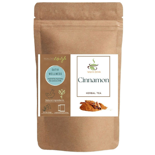 Satvi Wellness Cinnamon Tea Bags | Herbal Tea