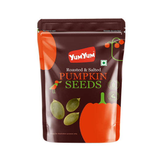 Yum Yum Roasted & Salted Pumpkin Seeds Pouch Grab2Buy Yum Yum Grab2Buy