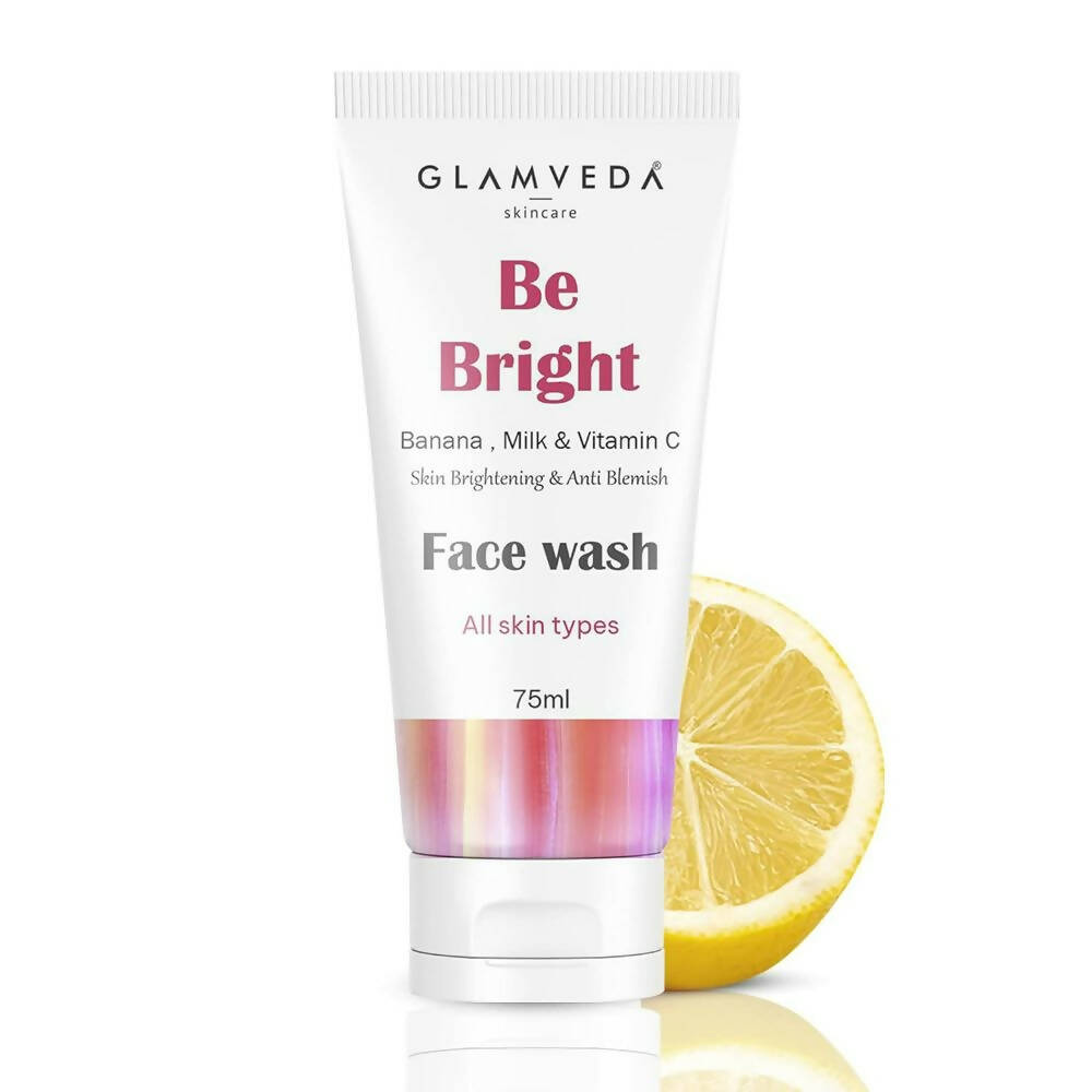 Glamveda Be Bright Skin Brighteing & Anti Blemish Face Wash - Grab2buy
