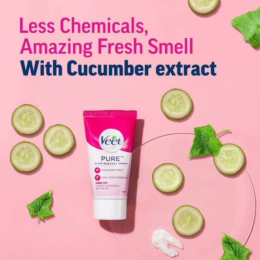 Veet Pure Hair Removal Cream for Women - Normal Skin - Grab2buy
