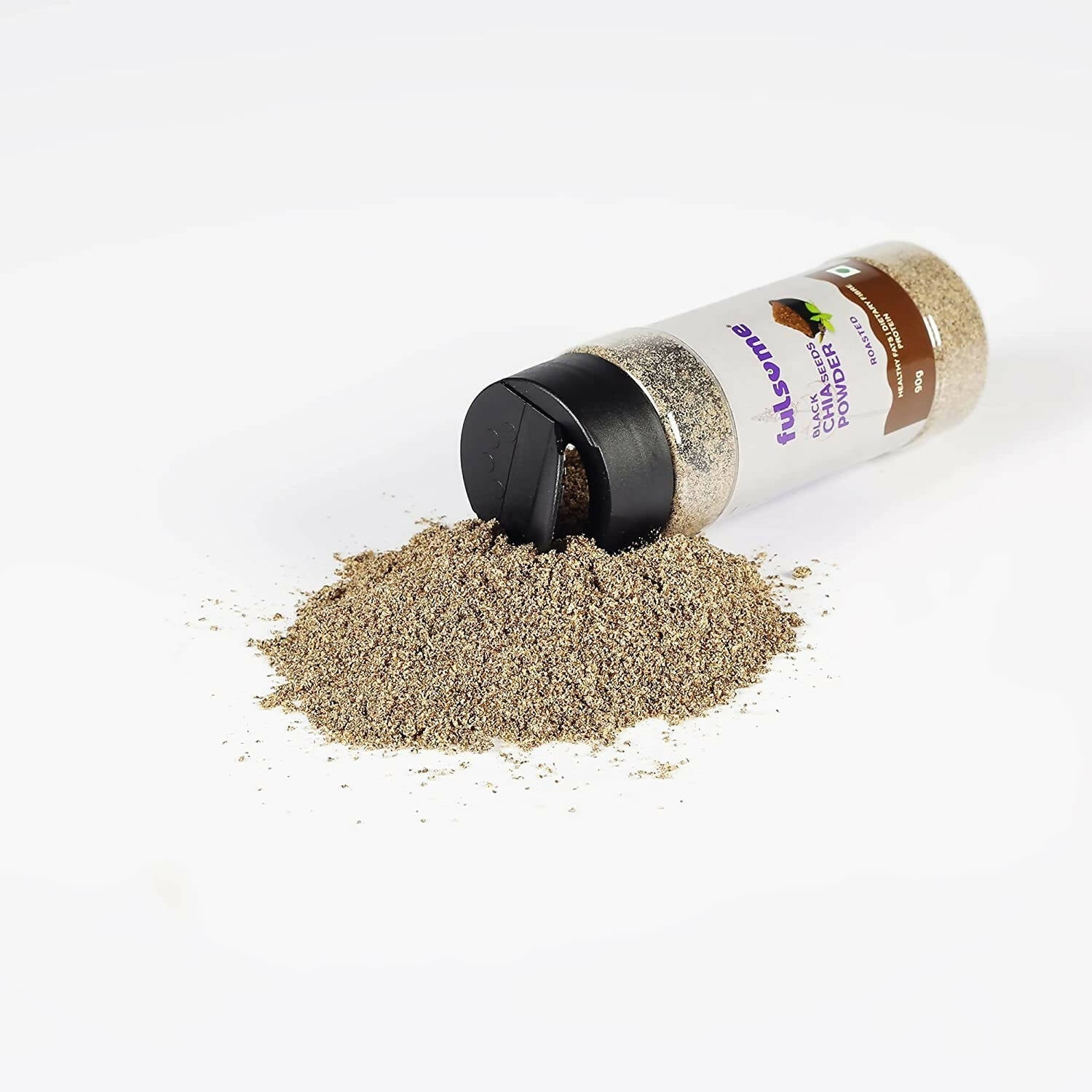 Fulsome Black Chia Seeds Powder (Roasted) - Grab2buy