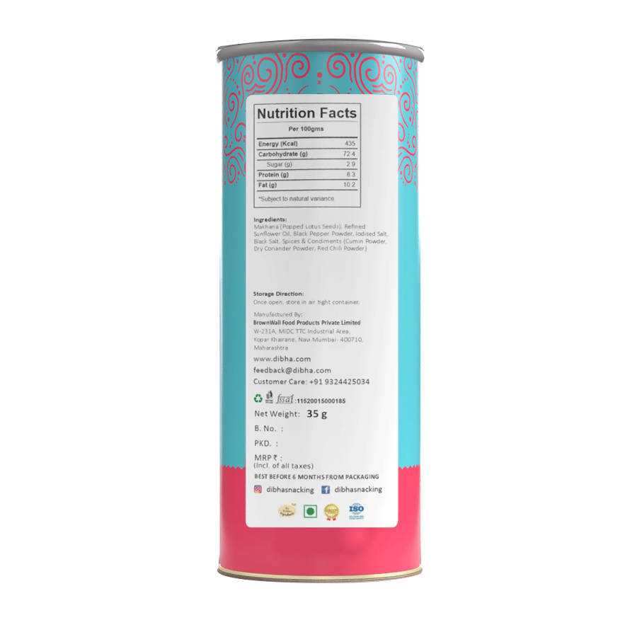 Dibha Salt & Pepper Makhana