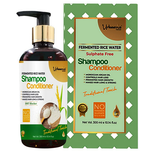 Urbaano Herbal Fermented Rice Water Shampoo Grab2Buy Urbaano Herbal Grab2Buy