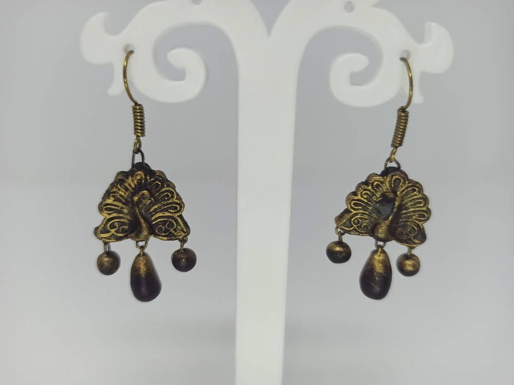 Terracotta Peacock Hangings