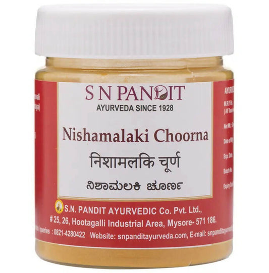S N Pandit Ayurveda Nishamalaki Choorna | Grab2Buy