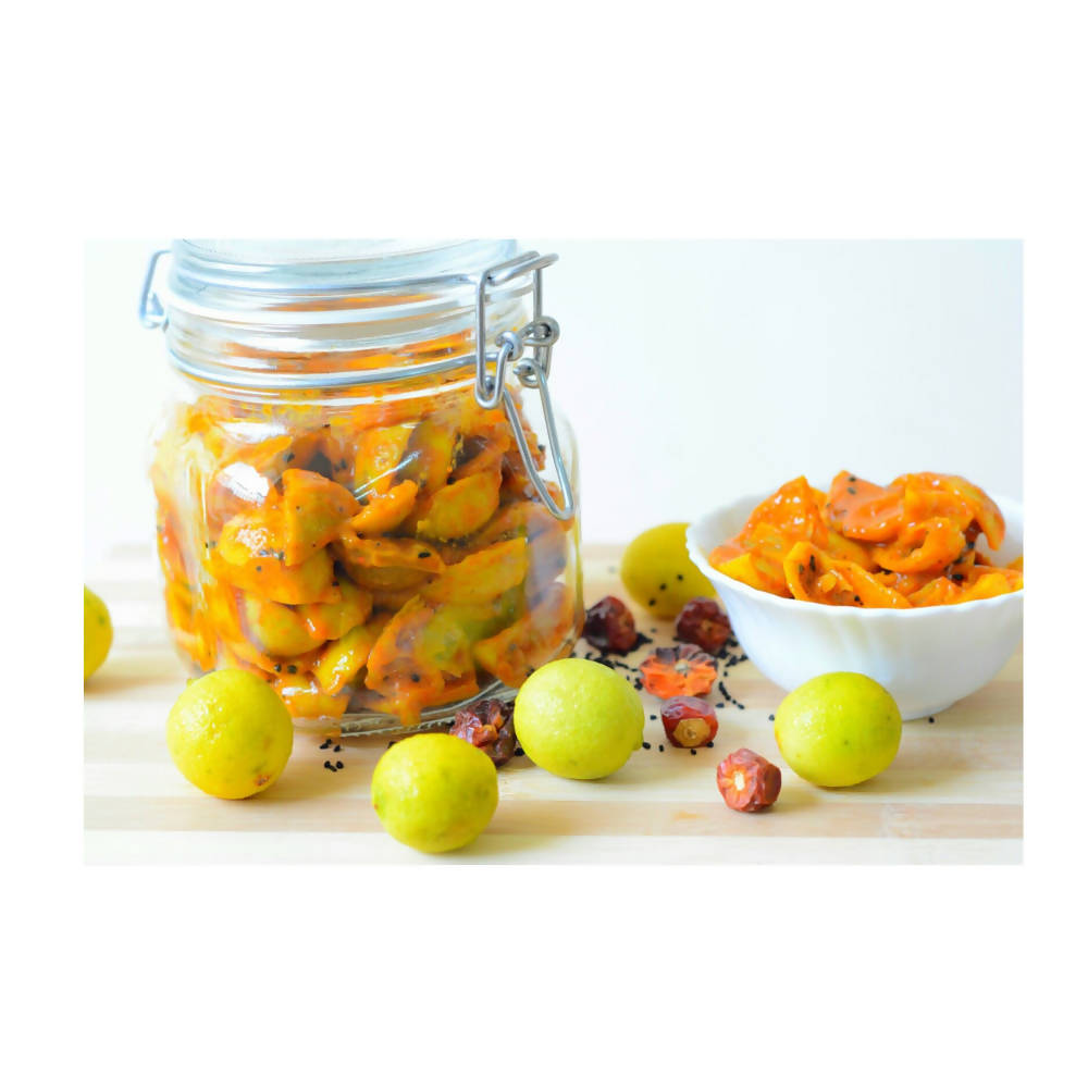 Madhur Pure Andhra Lemon Pickle - 1 kg