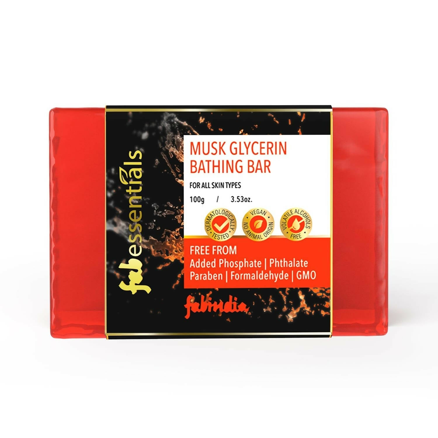 Fabessentials Assorted Glycerin Bathing Bars Combo - Avocado, Tea Tree & Musk - Grab2buy