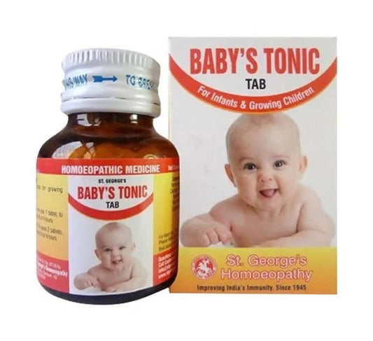 St. George’s Homeopathy Baby’s Tonic Tablets – Homeopathic Infant Growth & General Wellness Remedy