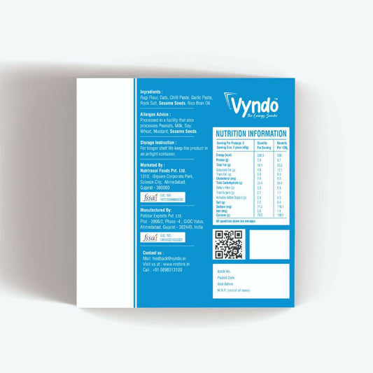 Vyndo Roasted Ragi Bhakhri - Grab2buy