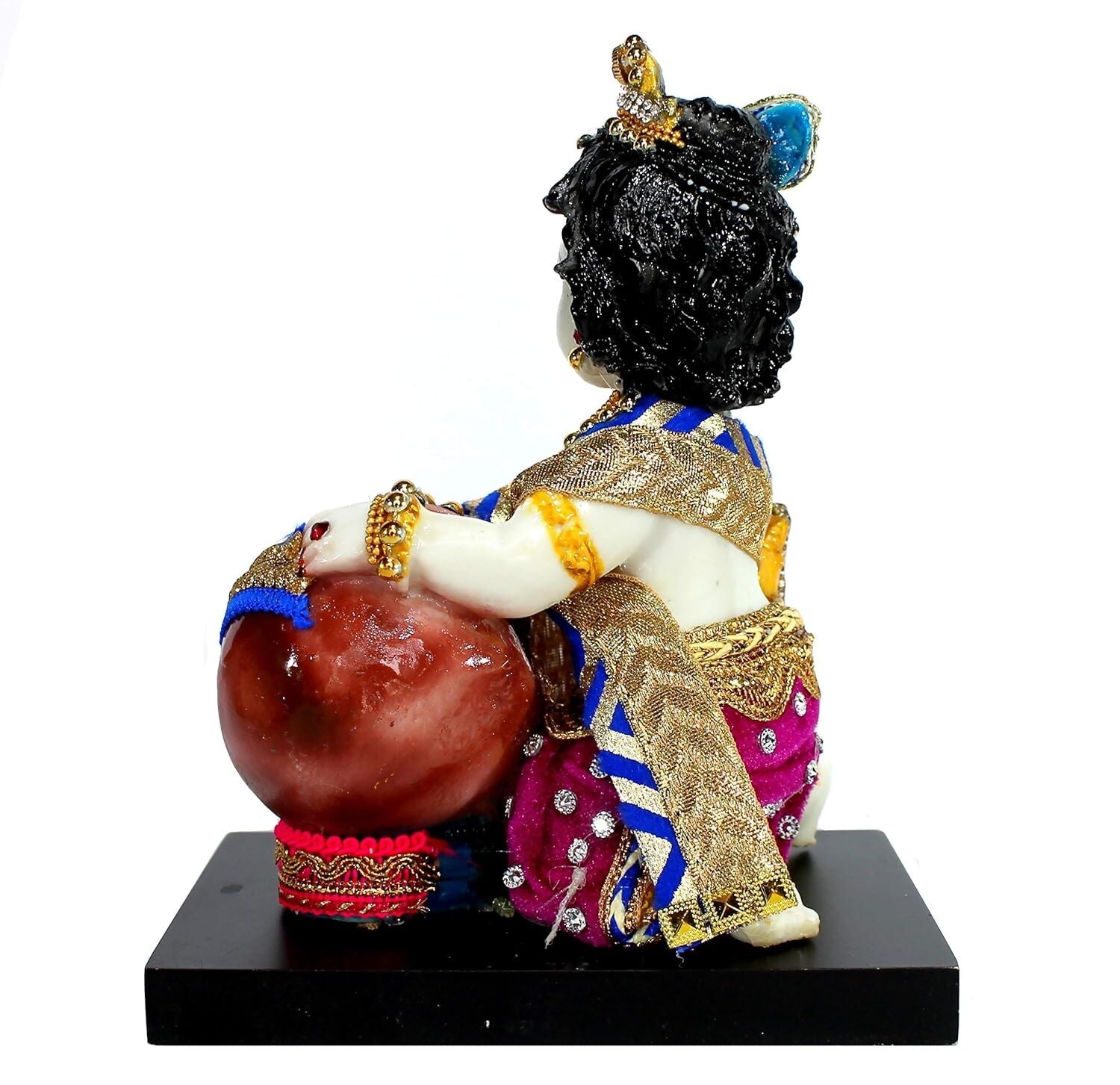 Esplanade Resin Krishna Makhan Chor Statue - Grab2buy