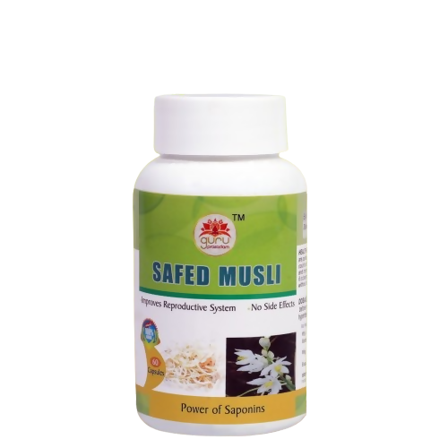 Guru Prasadam Safed Musli Capsules - Grab2buy
