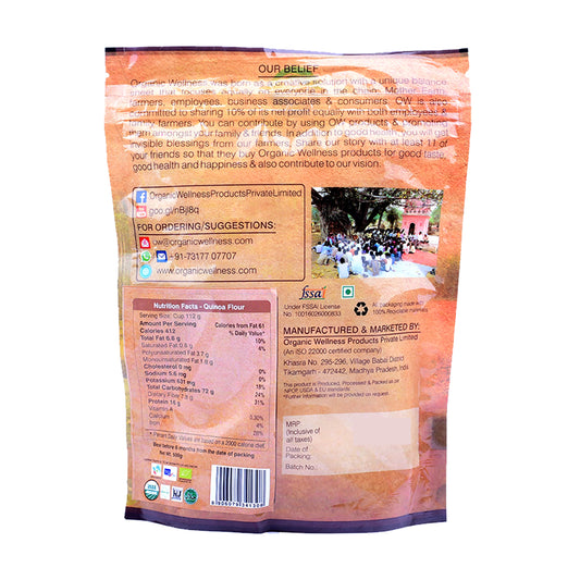 Organic Wellness Bundelkhand Quinoa Atta - Grab2buy