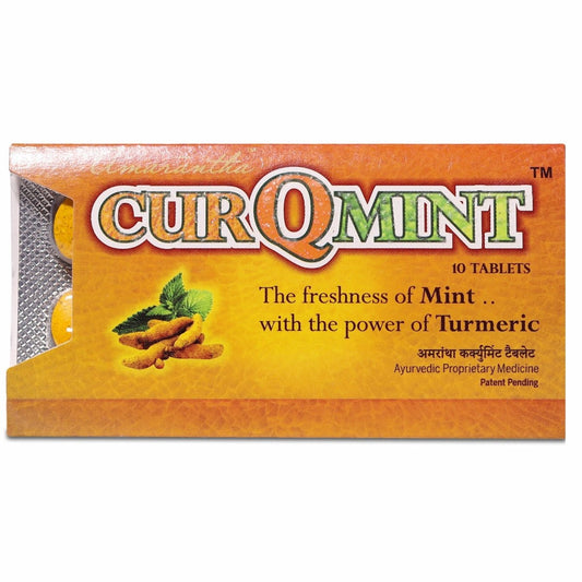 Amarantha Ayurvedic CurQmint Tablets Grab2Buy Amarantha Grab2Buy