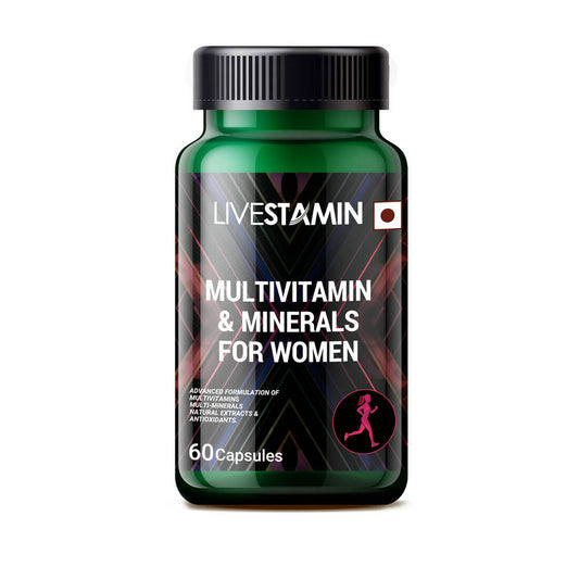Livestamin Multivitamins & Minerals For Women Capsules - Grab2buy