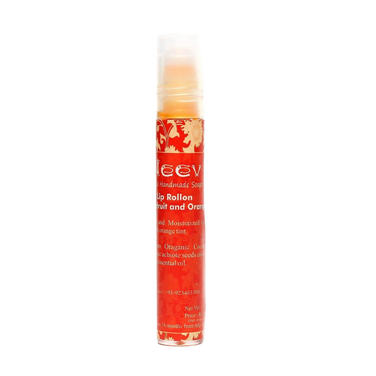 Neev Herbal Handmade Soaps Lip Rollon Crème Finish - Grapefruit and Orange