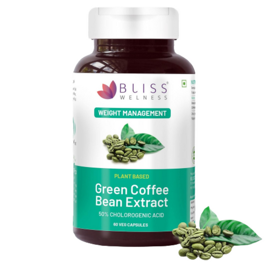 Bliss Welness Green Coffee Bean Extract Capsules - Grab2buy