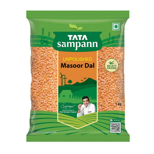 Tata Sampann Unpolished Masoor Dal - Grab2buy