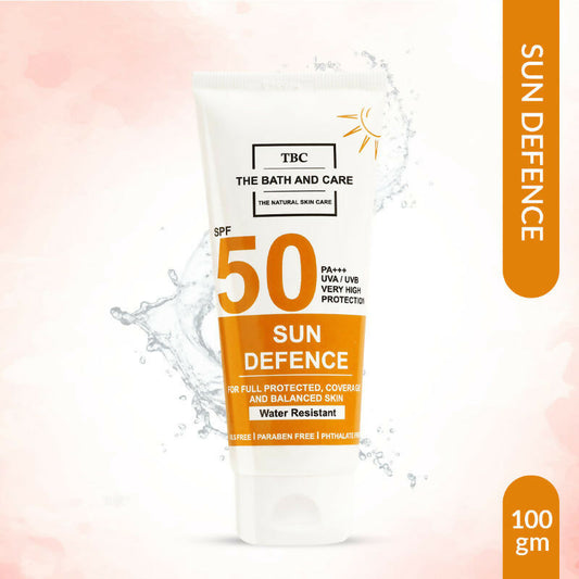 TBC - The Bath and Care Sun Defense Cream SPF 50 PA+++ UVA/UVB Grab2Buy TBC - The Bath and Care Grab2Buy