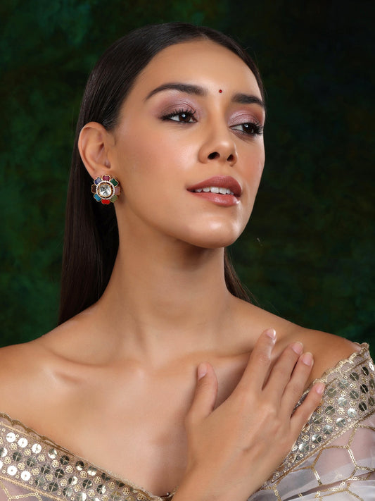 Round Multi Studs - Ruby Raang Ruby Raang Studio