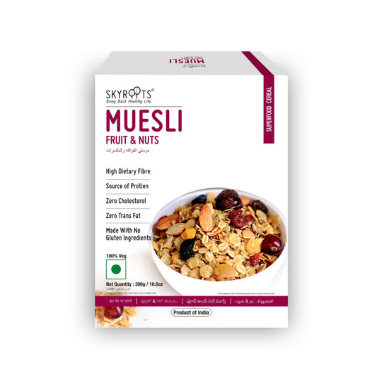 Skyroots Fruit & Nuts Muesli - Grab2buy