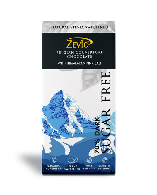 Zevic 70% Dark Belgian Couverture Chocolate with Himalayan Pink Salt Grab2Buy Zevic Grab2Buy