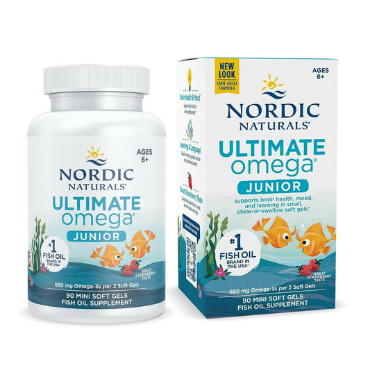 Nordic Naturals Ultimate Omega Junior Fish Oil Softgels - Grab2buy
