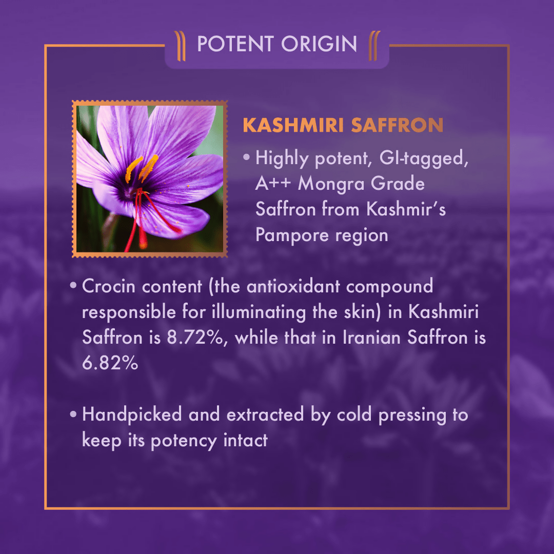 Ayuga Kashmiri Saffron Gel Moisturizer - Grab2buy