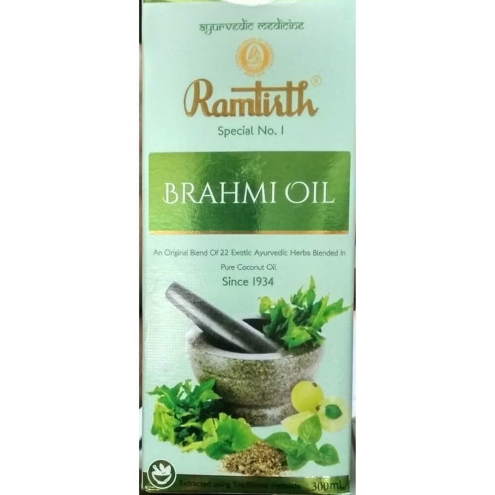 Ramtirth Brahmi Hair Oil - Grab2buy