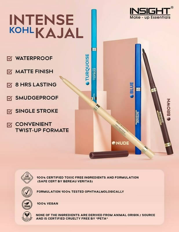 Insight Intense Kohl Kajal - Turquoise - Grab2buy