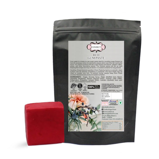 Confect Red | Edible Gum paste