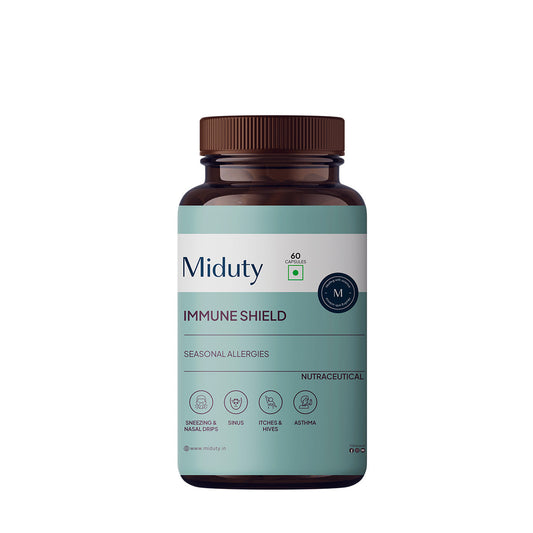 Miduty by Palak Notes Immune Shield Seasonal Allergies Capsules - Grab2buy