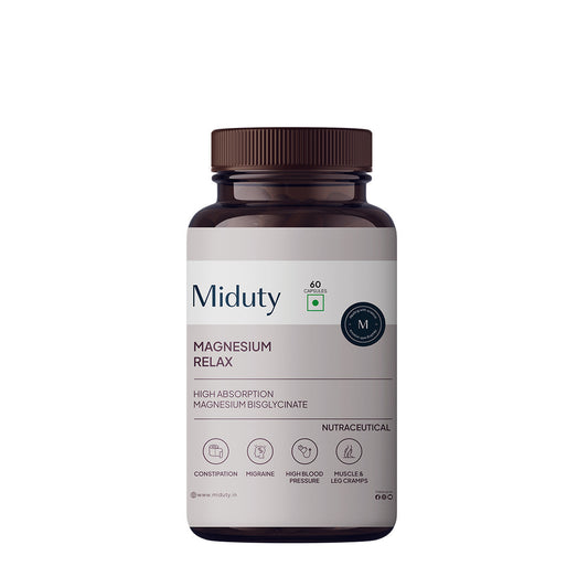 Miduty by Palak Notes Magnesium Relax Capsules - Grab2buy