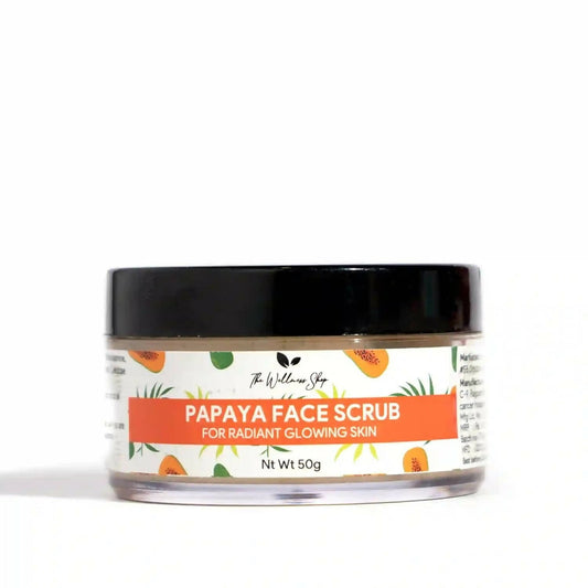 The Wellness Shop Papaya Face Scrub Grab2Buy The Wellness Shop Grab2Buy