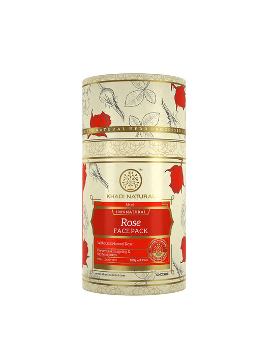 Khadi Natural Rose Face Pack - 100gm