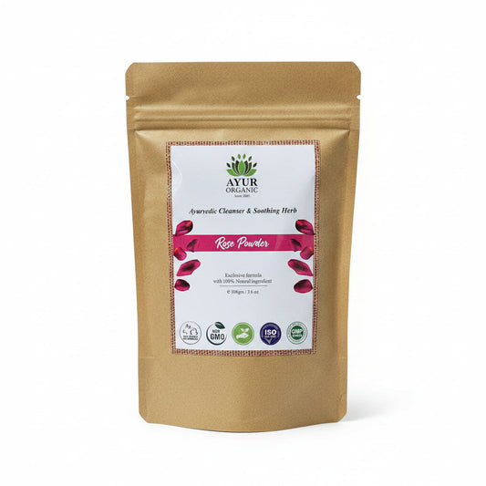 Rose Petal Powder Organic | 100gm