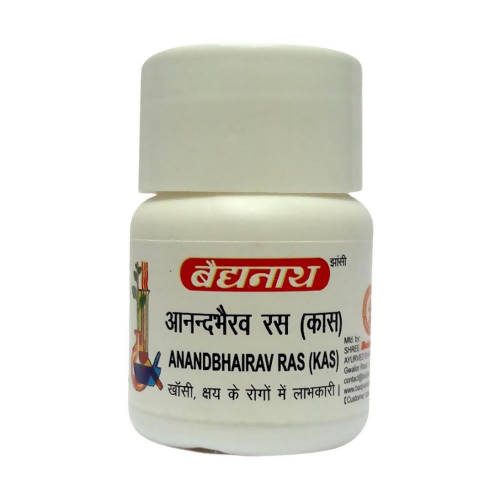 Baidyanath Jhansi Anandbhairav Ras (Kas) Tablets | Grab2Buy