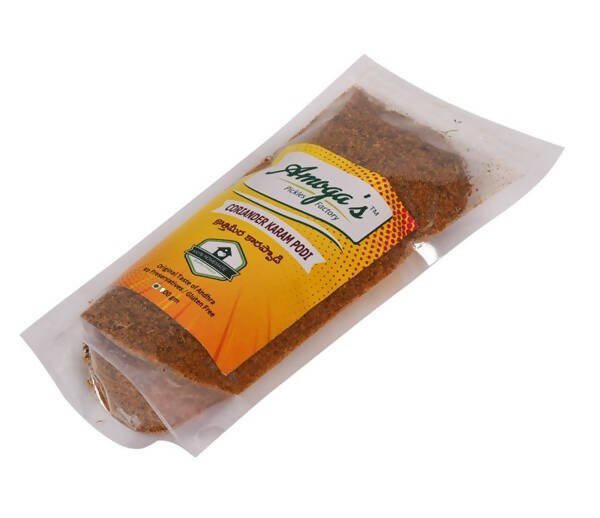 Amoga's Pickles Factory Coriander Leaves Curry Powder Andhra Style - Grab2buy