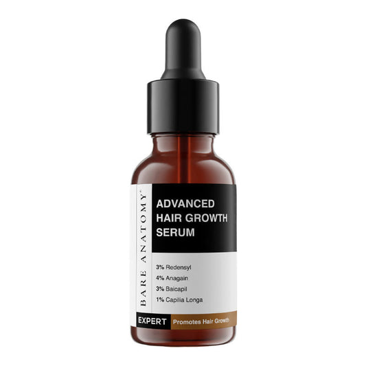 Bare Anatomy Advanced Hair Growth & Hair Fall Control Serum with Rosemary, Biotin & Rice Extract | Grab2Buy