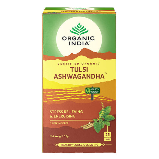 Organic India | Tulsi Ashwagandha | 25 tea bags