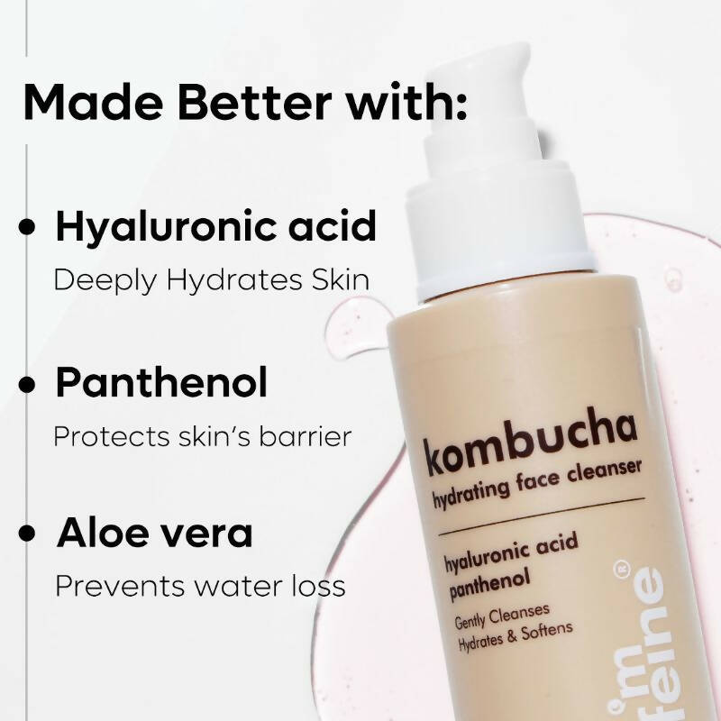 mCaffeine Kombucha Hydrating and Antioxidant-Rich Face Cleanser - Distacart