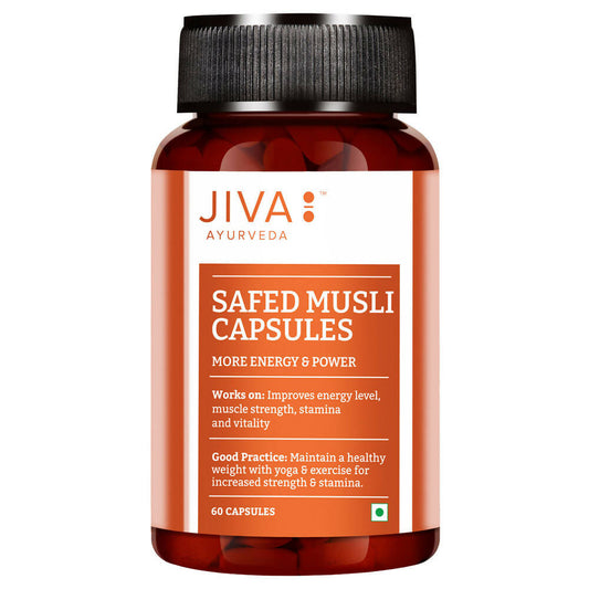 Jiva Ayurveda Safed Musli Capsules - Grab2buy