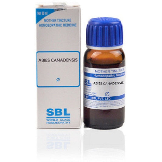 SBL Abies Canadensis Mother Tincture 1X (Q) (30ml) for constipation indigestion Acidity