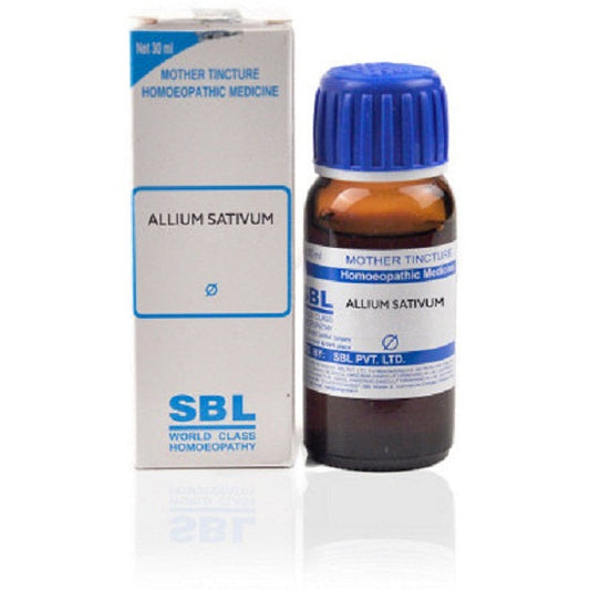 SBL Allium Sativum Mother Tincture (Q) (30ml) for constipation acidity swelling