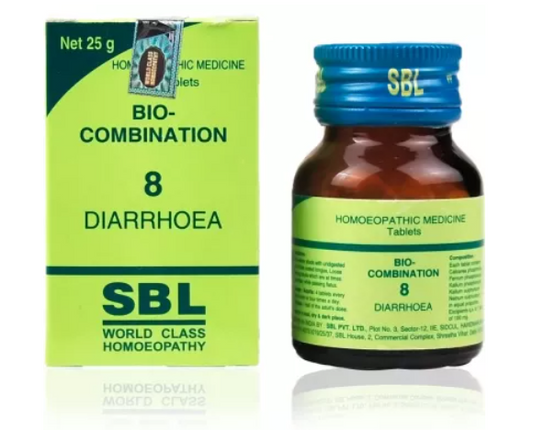 SBL Bio-Combination 8 (BC 8 ) Tablet (25 gm) for vomiting Indigestion Acidity